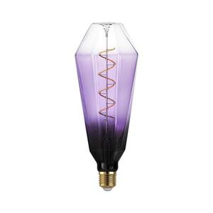 LED Stmívatelná žárovka VINTAGE E27/4W/230V 1800K fialová - Eglo 110237 110237 obraz
