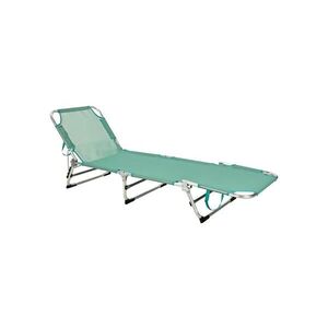 Koopman Skládací polohovatelné lehátko SUNO 56x190 cm tyrkysová LF4000110 obraz