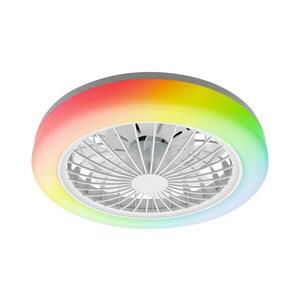 LED RGBW Stmívatelné stropní svítidlo s látorem ZAMBIA LED/24W/230V bílá+DO 341310 obraz