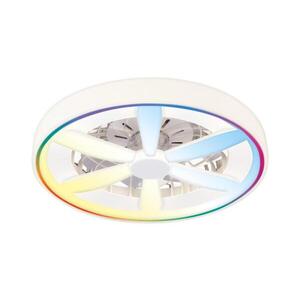LED RGBW Stmívatelné stropní svítidlo s látorem MALAWI LED/48W/230V bílá+DO 343222 obraz