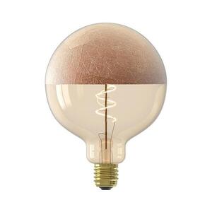LED Stmívatelná žárovka s vrchlíkem FILAMENT G125 E27/4W/230V 1800K měděná 8712879155836 obraz
