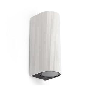FARO Barcelona FARO 70328 - Venkovní nástěnné svítidlo ESTELA 2xGU10/5W/230V IP65 bílá 70328 obraz