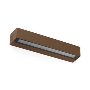 FARO Barcelona FARO 71905 - LED Venkovní nástěnné svítidlo DORO 2xLED/10W/230V IP65 hnědá 71905 obraz