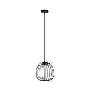 Lustr na lanku OVELLA 1xGX53/10W/230V pr. 25 cm černá W-KM 1369S/1 BK obraz