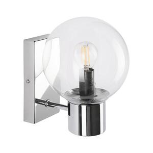 Nástěnná lampa SFERIO 1xE14/5W/230V lesklý chrom/čirá KM-1.298/CHROM/TRANSPARENT obraz