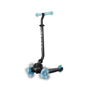 QPlay - Dětská koloběžka s LED kolečky 5v1 SEMA EVO modrá ST-005-EVO-Sky-blue obraz