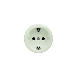 lap - Retro zásuvka domovní bez rámečku SCHUKO 230V/16A mátově zelená MZ/ZS obraz