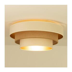 Stropní svítidlo WENTA 1xE27/60W/230V pr. 50 cm béžová/juta H0720 obraz