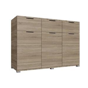 BWS Komoda HOPE 120x78x35 cm dub sonoma Bien 05 obraz