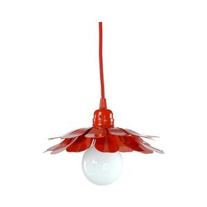 Bohemia-Design - Lustr na lanku 1xE27/60W/230V červená LSE-CE9 obraz