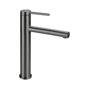 Deante BGE_D22K - Umyvadlová baterie s vytahovací sprškou ORA 30, 9 cm titan BGE_D22K obraz