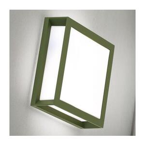 Orion - Venkovní svítidlo HENRY 2xE27/15W/230V 26x26 cm IP44 zelená AL 11-1195 grün obraz
