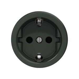 Reblig - Retro zásuvka domovní bez rámečku SCHUKO 230V/16A zelená Z/ZS obraz