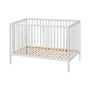 PETITE&MARS - Dětská postýlka NELA BEECH 120x60 cm bílá/buk 940392 obraz