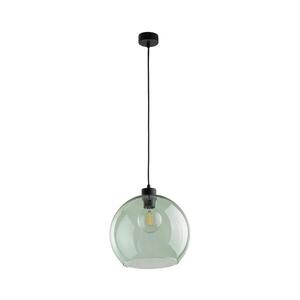 Lustr na lanku CUBUS 1xE27/15W/230V černá/kouřová zelená 6778 obraz