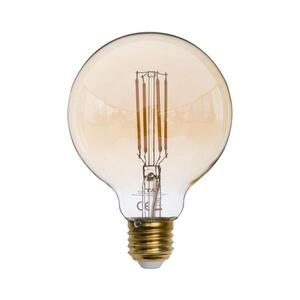 LED Žárovka AMBER G95 E27/6, 5W/230V 3200K 3791 obraz