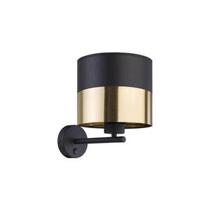 Nástěnná lampa LONDYN 1xE27/15W/230V černá/zlatá 3475 obraz