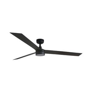 FARO Barcelona FARO 34293WT1S - LED Stm. vent. CRUISER XL 18W/230V CCT pr. 160 cm černá WT + DO 34293WT1S-D obraz