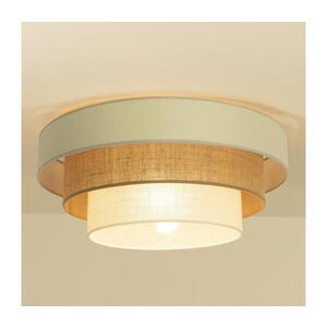 Stropní svítidlo WENTA 1xE27/60W/230V pr. 50 cm béžová/juta H0052 obraz