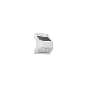 LED Solární nástěnné svítidlo se sen SOLTO LED/3W/3, 7V 4000K IP54 1200 mAh bílá OE-STSR34-10 obraz
