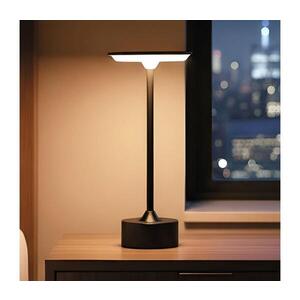 LED Stmívatelná nabíjecí stolní lampa NEW YORK LED/1, 8W/5V 1200 mAh černá 12502B obraz