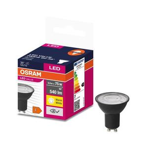 LED Žárovka VALUE PAR16 GU10/6, 9W/230V 2700K 36° černá - Osram 4058075766518 obraz