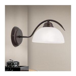 Orion - Nástěnná lampa RULA 1xE27/40W/230V bílá/bronz WA 2-1133/1 Antik obraz