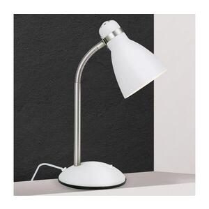 Orion - Stolní lampa SCHOOL 1xE27/40W/230V bílá/matný chrom LA 4-1187 weiß obraz