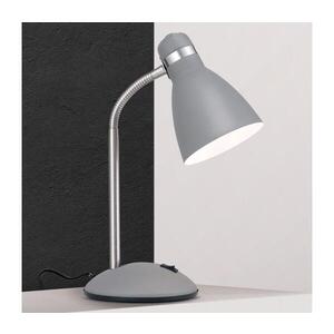 Orion - Stolní lampa SCHOOL 1xE27/40W/230V šedá/matný chrom LA 4-1187 grau obraz