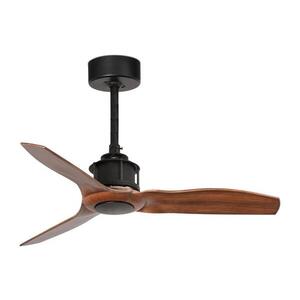 FARO Barcelona FARO 33425WT - Stropní l. JUST FAN S pr. 81 cm hnědá/černá Wi-Fi Tuya + DO 33425WT obraz