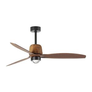 FARO Barcelona FARO 334351N - LED Stm. látor WEAVER M 16W/230V pr. 128 cm hnědá/černá + DO 334351N obraz