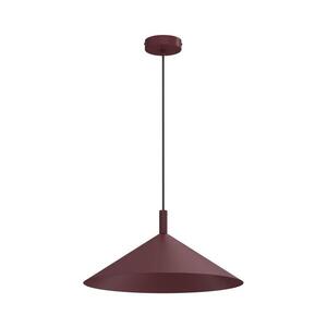 Lustr na lanku ANEGA 1xGX53/15W/230V pr. 40 cm burgundy 8186A obraz