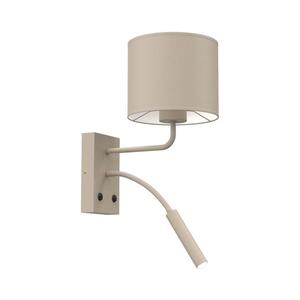 Nástěnná lampa ARDEN 1xE27/15W/230V + 1xG9/8W béžová 4224 obraz
