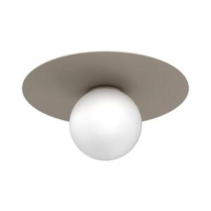 Stropní svítidlo FLAT 1xE27/15W/230V pr. 35 cm béžová 3306 obraz