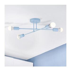 Přisazený lustr CAMBRIDGE 4xE27/15W/230V modrá W-2022/4 LBL obraz
