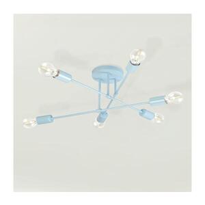Přisazený lustr CAMBRIDGE 6xE27/15W/230V modrá W-2022/6 LBL obraz