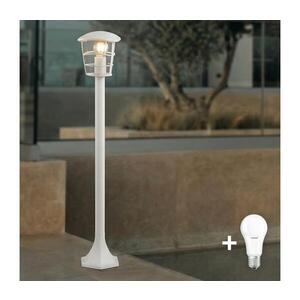 Eglo 18799 - LED Venkovní lampa ALORIA 1xE27/8, 5W/230V IP44 bílá 18799 obraz