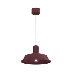 Lustr na lanku CLASS 1xE27/15W/230V burgundy 9266 obraz
