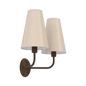 Nástěnná lampa GRENADA 2xE14/15W/230V béžová 9070 obraz