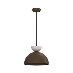 Lustr na lanku NEVIS 1xE27/15W/230V pr. 29 cm hnědá 9712A obraz