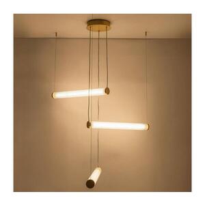 Zuma Line 1234 - LED Stm. lustr na lanku COMO LED/64W/230V 2700-6500K zlatá + DO 1234 obraz