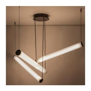 Zuma Line 1238 - LED Stm. lustr na lanku COMO LED/64W/230V 2700-6500K černá + DO 1238 obraz