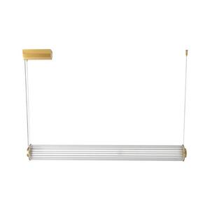 Zuma Line 1232 - LED Stm. lustr na lanku COMO LED/39W/230V 2700-6500K zlatá + DO 1232 obraz