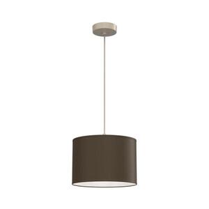 Lustr na lanku ARDEN 1xE27/15W/230V pr. 25 cm béžová/hnědá 4659 obraz