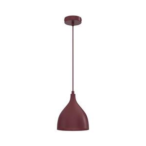 Lustr na lanku NOAK CLASSIC 1xE27/15W/230V burgundy 6238 obraz