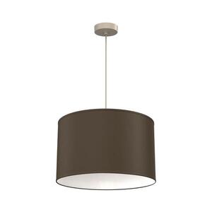Lustr na lanku ARDEN 1xE27/15W/230V pr. 40 cm béžová/hnědá 4660 obraz
