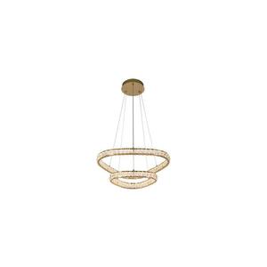 LUXERA - LED Lustr na lanku MIST LED/65W/230V 4000K zlatá obraz