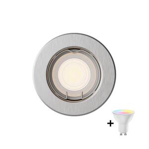 Philips - LED RGBW Stmív. podhledové svítidlo PERIDOT 1xGU10/6, 5W/230V stříbrná P7277+AI2363 obraz