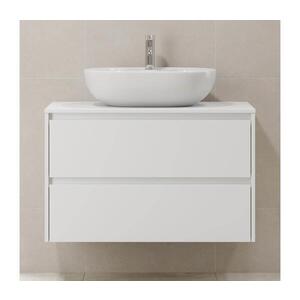 BATH DELUXE Koupelnová skříňka TRONDHEIM pro umyvadlo 90x57x46 cm bílá 03-090-67-01-00 obraz
