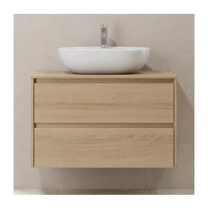 BATH DELUXE Koupelnová skříňka TRONDHEIM pro umyvadlo 90x57x46 cm dub 03-090-67-86-00 obraz